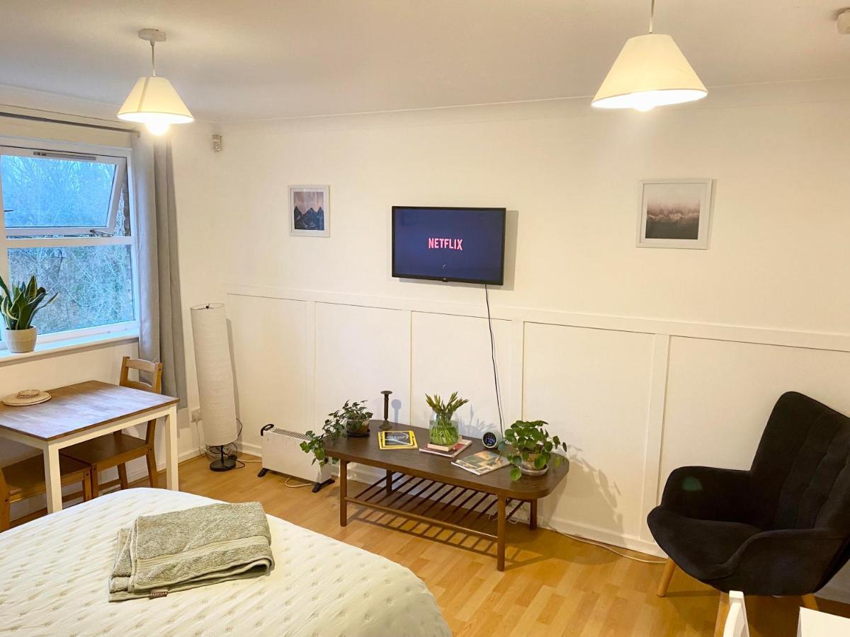 Bright And Comfortable Studio Apartment London Eksteriør bilde